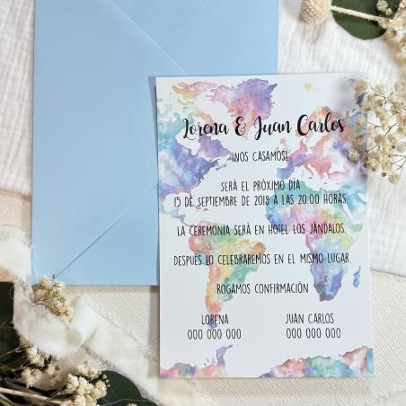 Invitación Temática Viajes