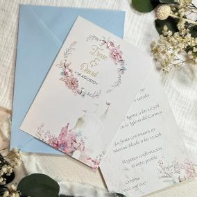 Invitación de Boda Romántica Disney