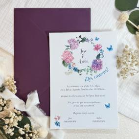 Invitaciones de Boda original