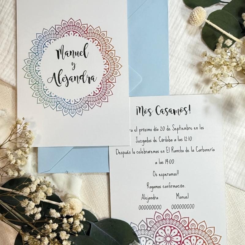 Invitación Mandala