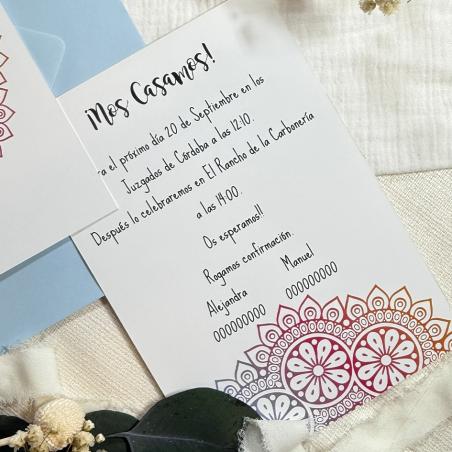 Invitación Mandala