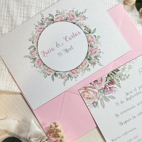 Invitación Romántica para Bodas