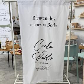 Cartel Bienvenida Tela 2