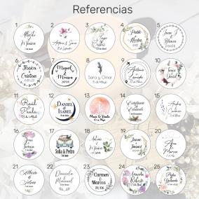 Velas personalizadas para Bodas 2