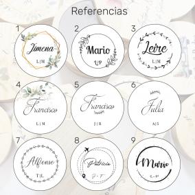 Espejo con tapa individual