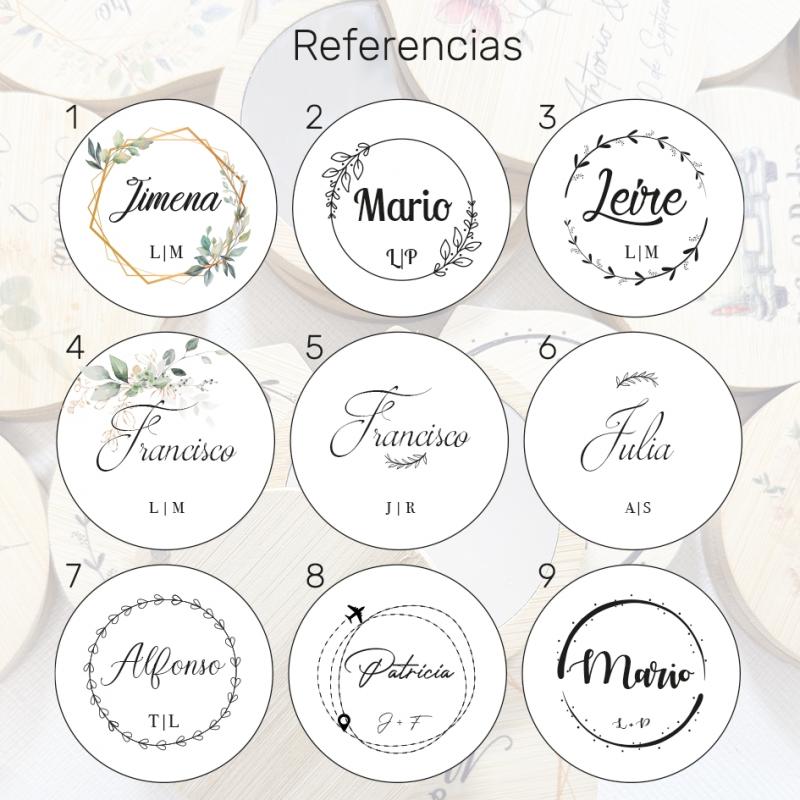 Espejo con tapa individual