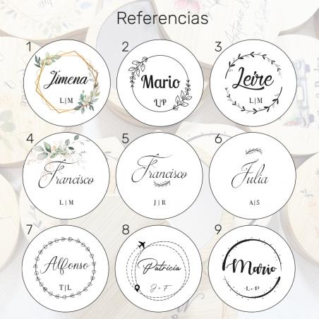 Espejo con tapa individual