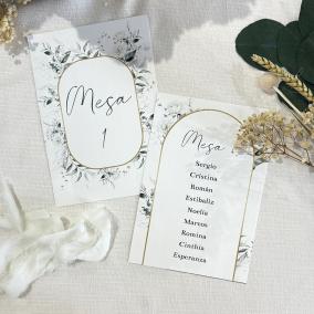 Seating elegante para bodas