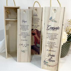 Caja para Vino personalizada barata