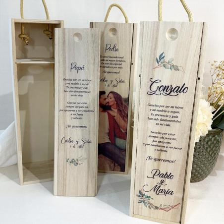 Caja para Vino personalizada barata
