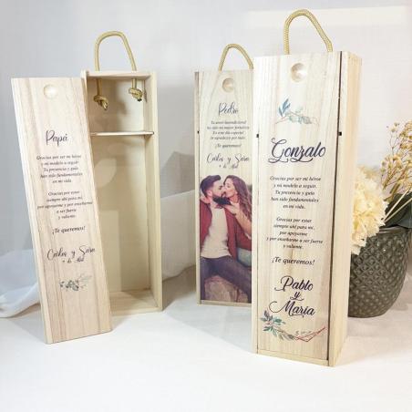 Caja para Vino personalizada barata