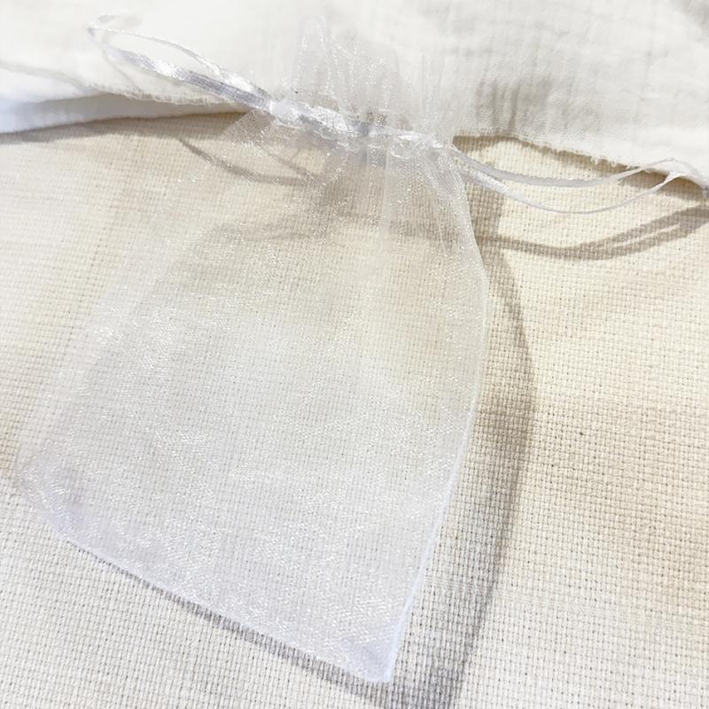Bolsita de Organza Blanca