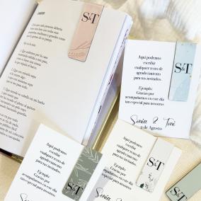Marcapáginas imantado personalizado
