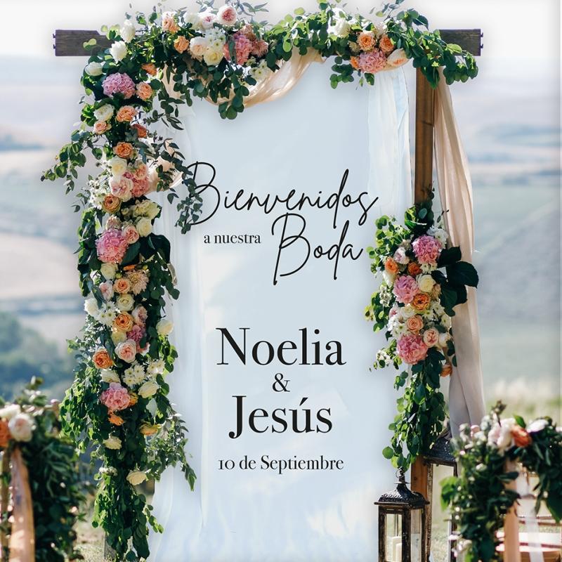 Letrero para Bodas