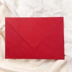 Sobres para invitaciones rojo 2