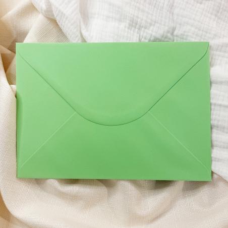 Sobres para invitaciones verde