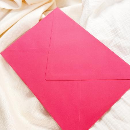 Sobres para invitaciones rosa fucsia