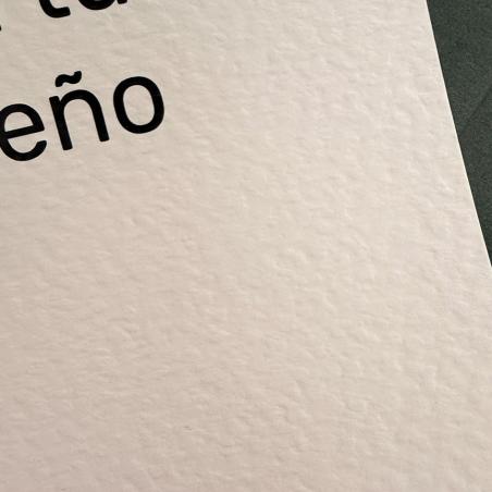 Impresión de Invitaciones papel acuarela