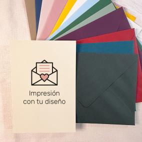 Imprimir Invitaciones en Reciclado Algas
