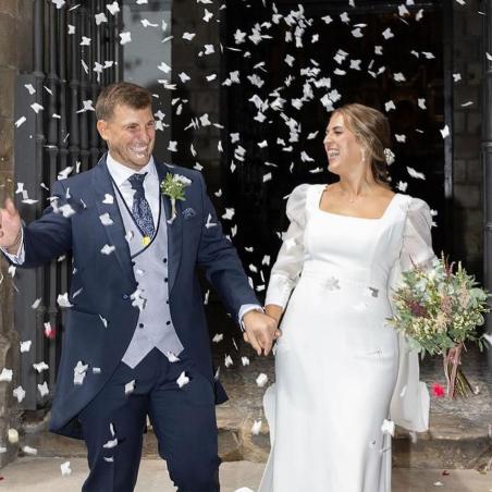 Cañon Confeti Mariposas para Bodas
