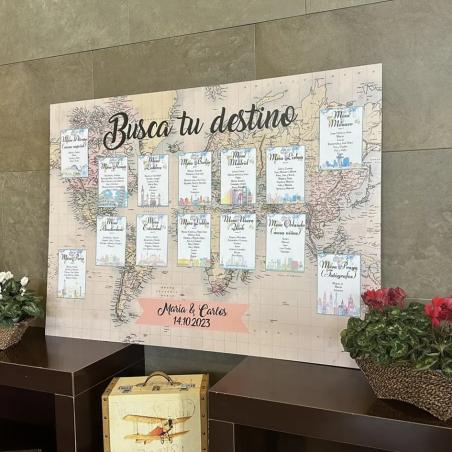 Cartel "Busca tu Destino"