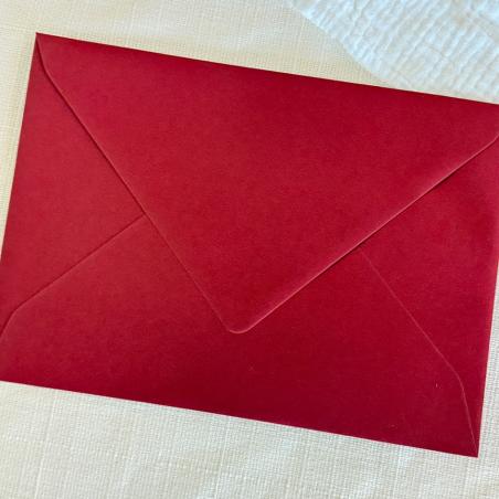 Sobres para invitaciones Rojo