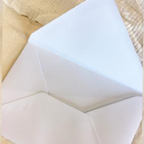 Sobres para invitaciones Blanco