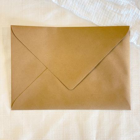 Sobres para invitaciones Kraft