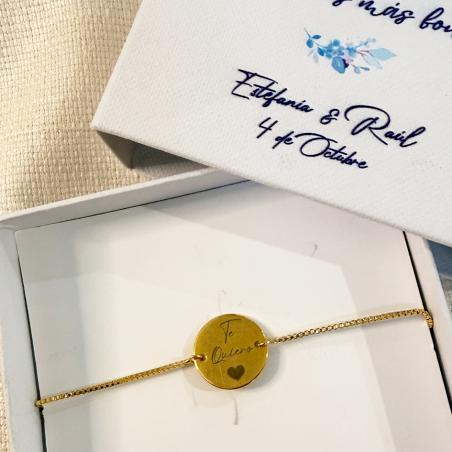 Pulsera personalizada para regalar