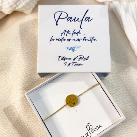 Pulsera personalizada para regalar
