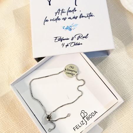 Pulsera personalizada para regalar
