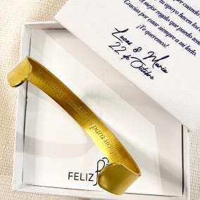 Pulsera Personalizada con Frase 2