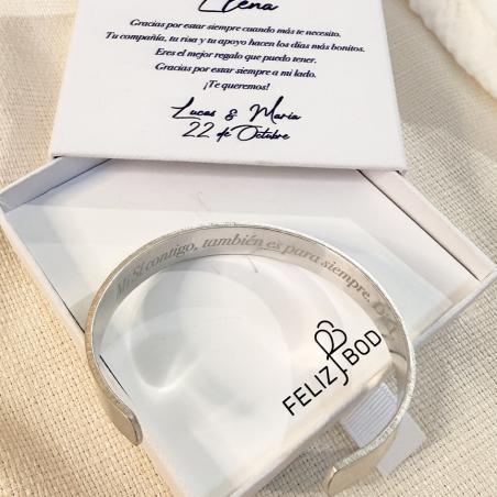 Pulsera Personalizada con Frase