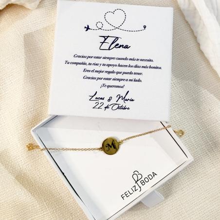 Pulsera personalizada Plata de Ley