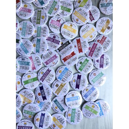 Pack 108 Chapas para Bodas