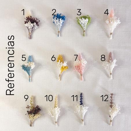 Ramillete pequeño de flor preservada