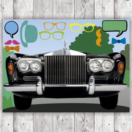 Coche para Photocall Negro
