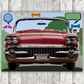 Coche Rojo para Photocall 2