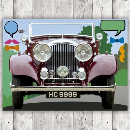 Coche Antiguo para posar en Bodas