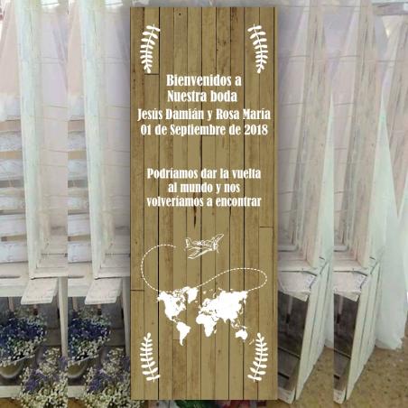 Banner para Boda Viajera