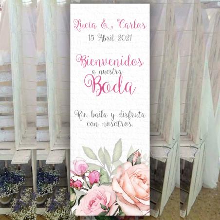 Cartel para Boda con Soporte
