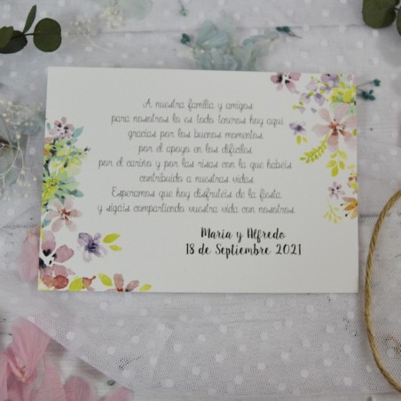 Tarjeta de Agradecimiento Divertida