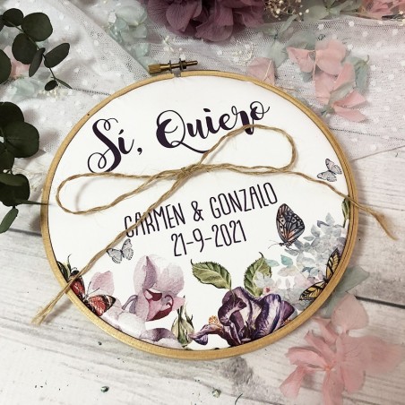 porta anillos personalizado