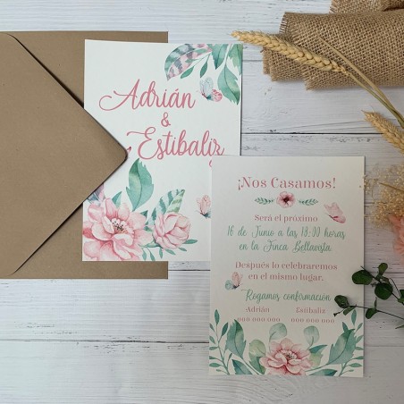 invitacion de boda original