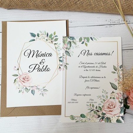 Invitacion de boda 2020