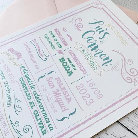 invitacion de boda