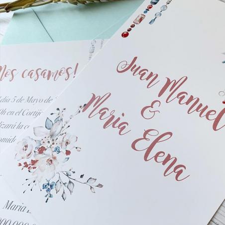 invitacion de boda diferente