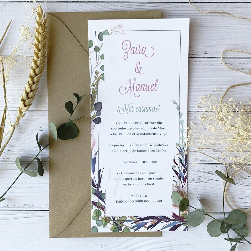 invitacion de boda barata invitacion de boda barata