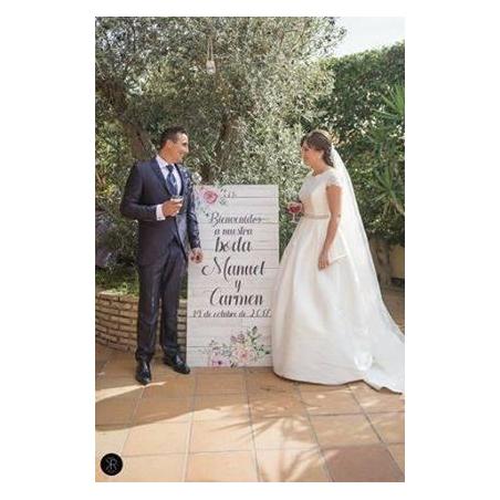 cartel personalizado boda