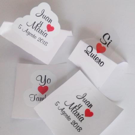 Adhesivos para Zapatos Corazón Rojo